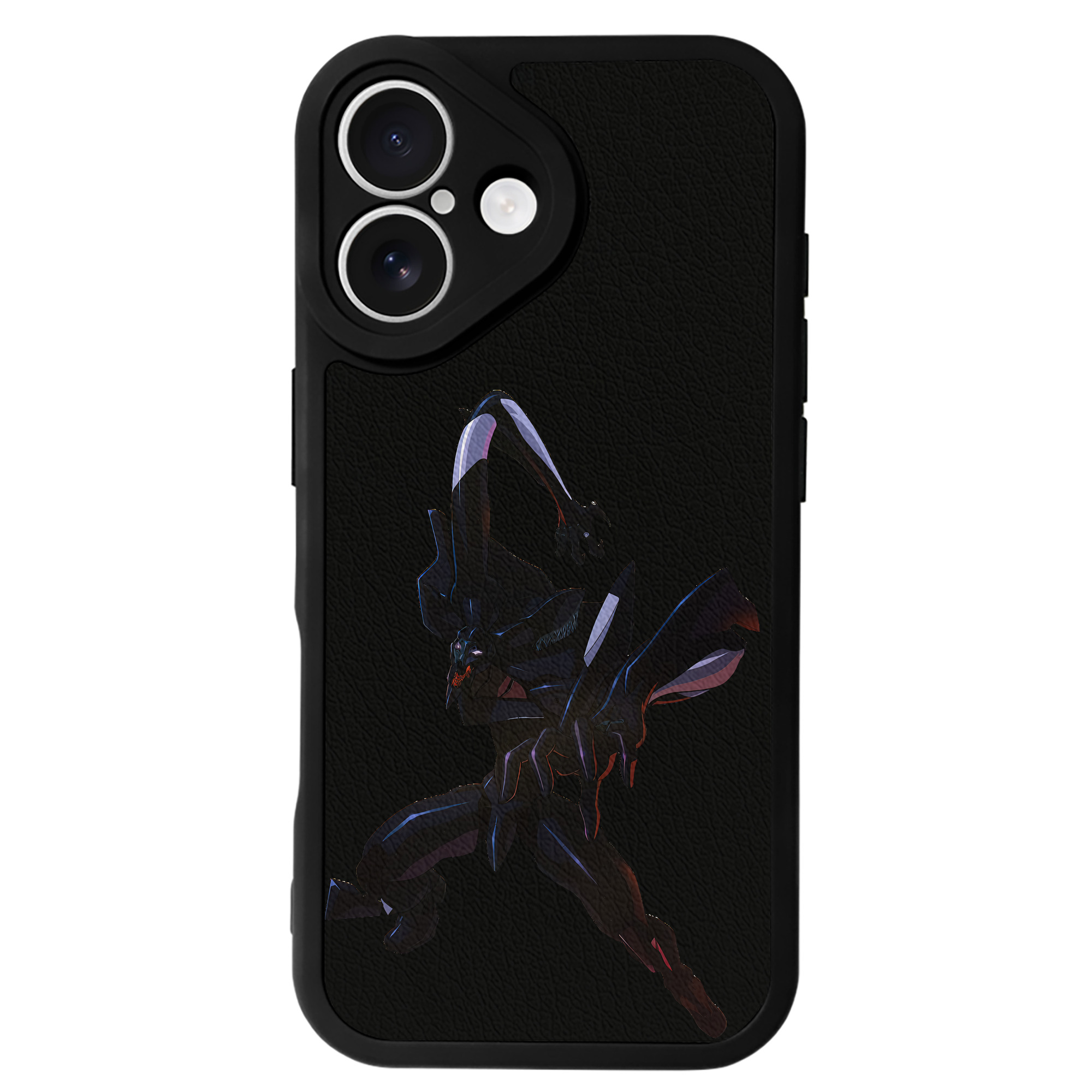 （画像用） EVA 新世紀エヴァンゲリオン 【iPhone 16シリーズ対応】シリコンスマホケース（レザー調） 材質：シリコン